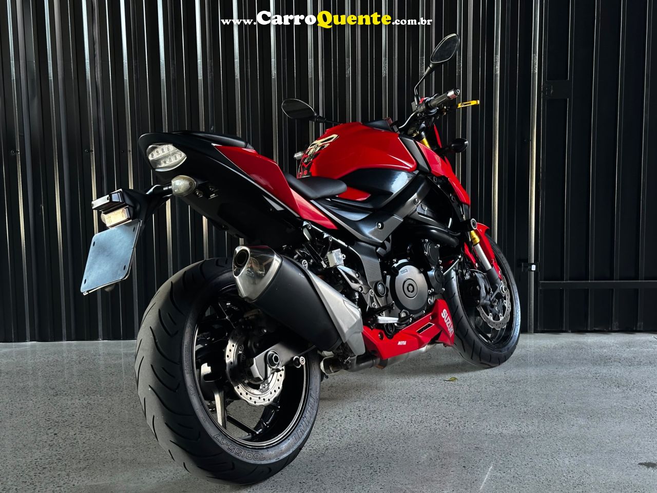SUZUKI   GSX-S 750   VERMELHO 2018 750 GASOLINA - Loja