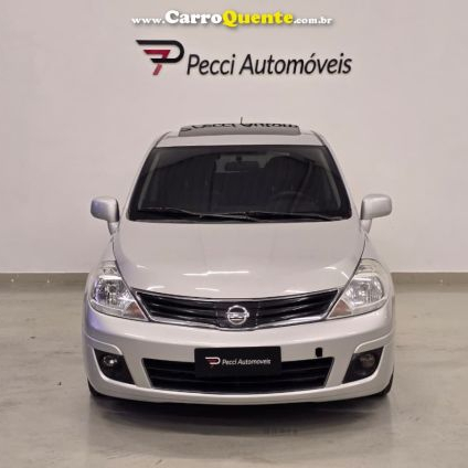 NISSAN   TIIDA SL 1.81.8 FLEX 16V AUT.   PRATA 2013 1.8 FLEX