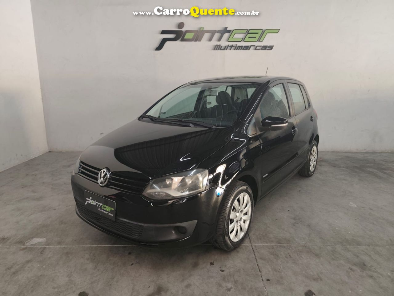 VOLKSWAGEN   FOX 1.0 MI TOTAL FLEX 8V 3P   PRETO 2013 1.0 FLEX - Loja