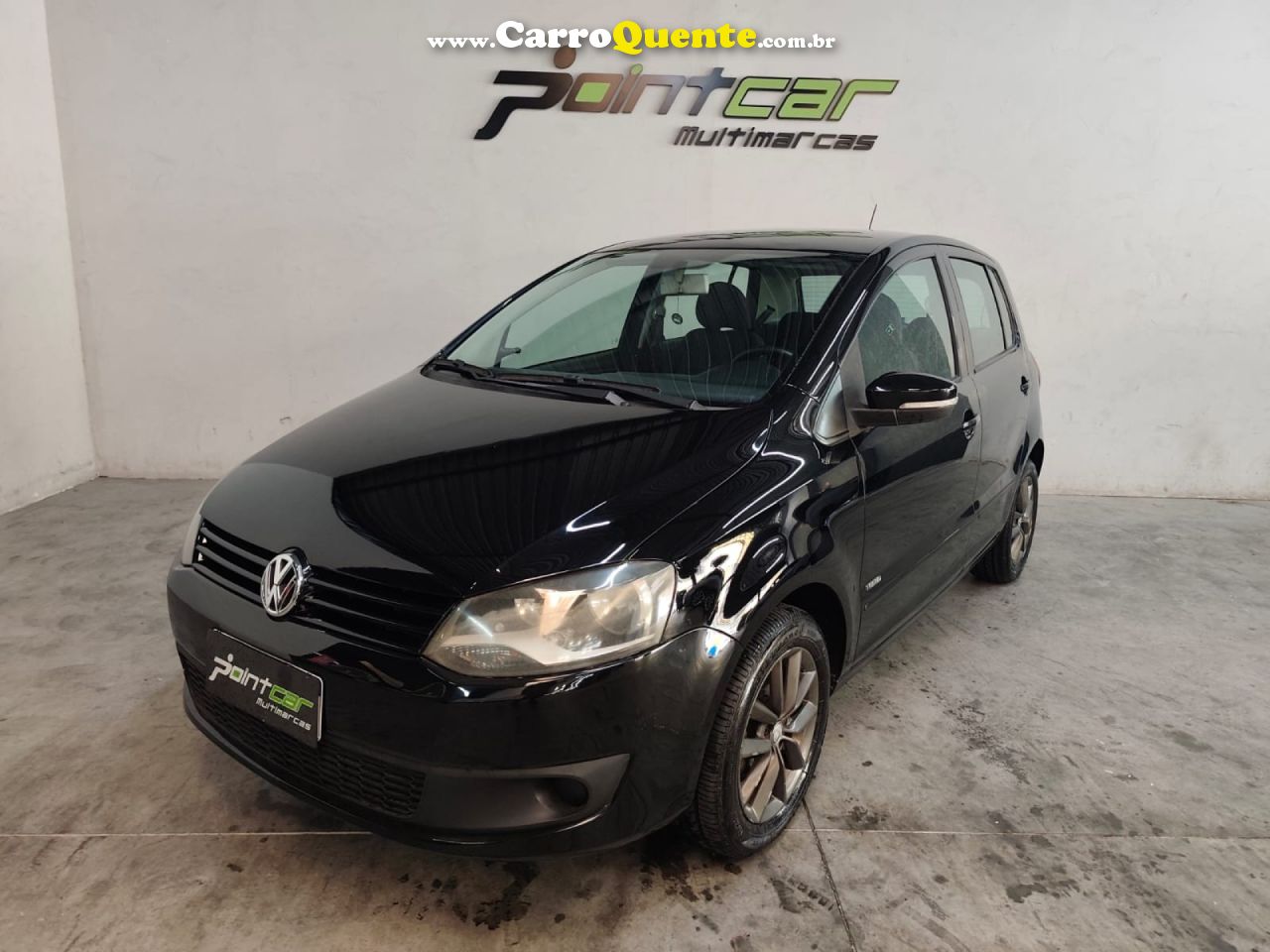 VOLKSWAGEN   FOX 1.0 MI TOTAL FLEX 8V 3P   PRETO 2013 1.0 FLEX - Loja