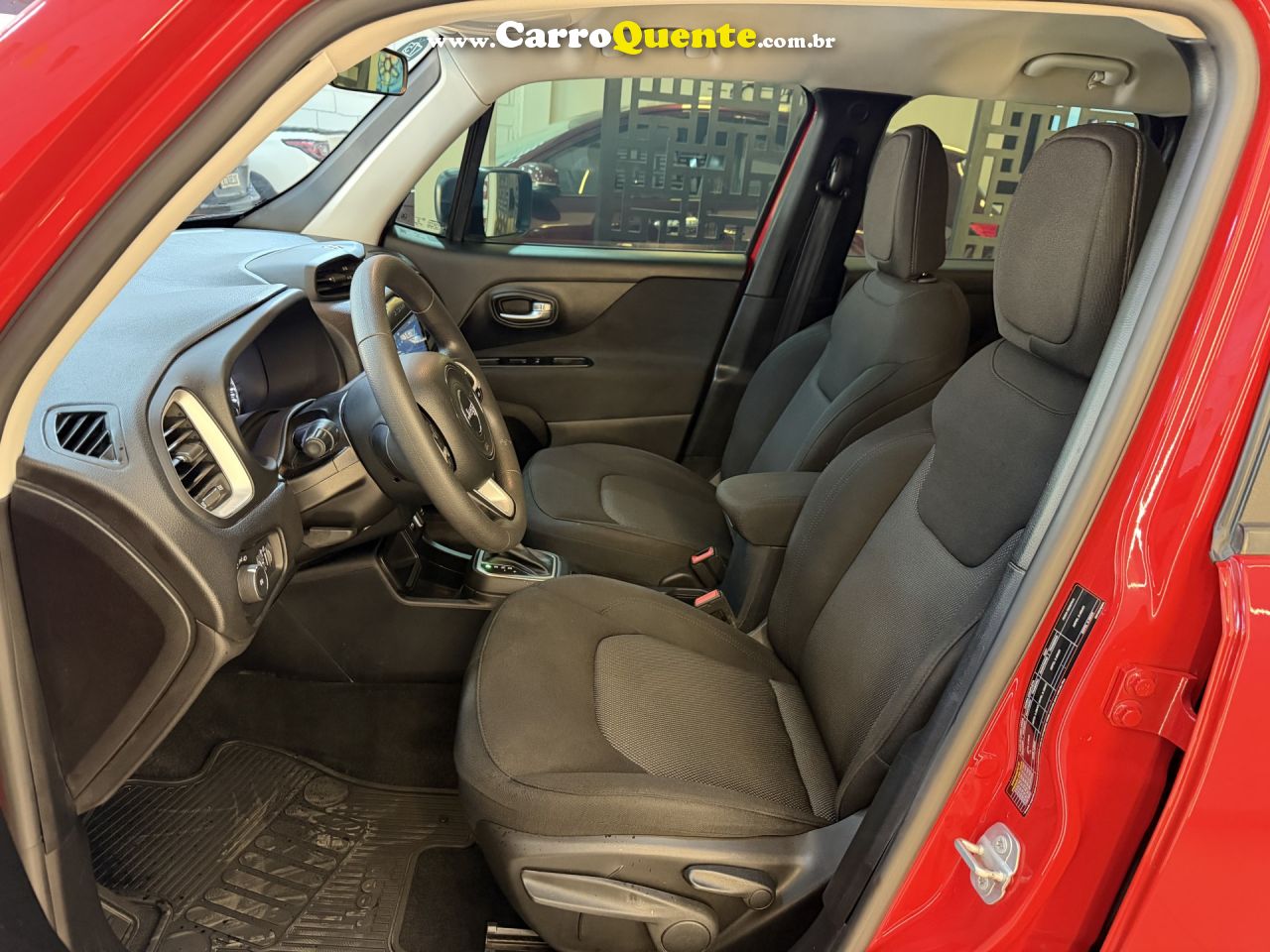 JEEP   RENEGADE1.8 4X2 FLEX 16V AUT.   VERMELHO 2020 1.8 FLEX - Loja