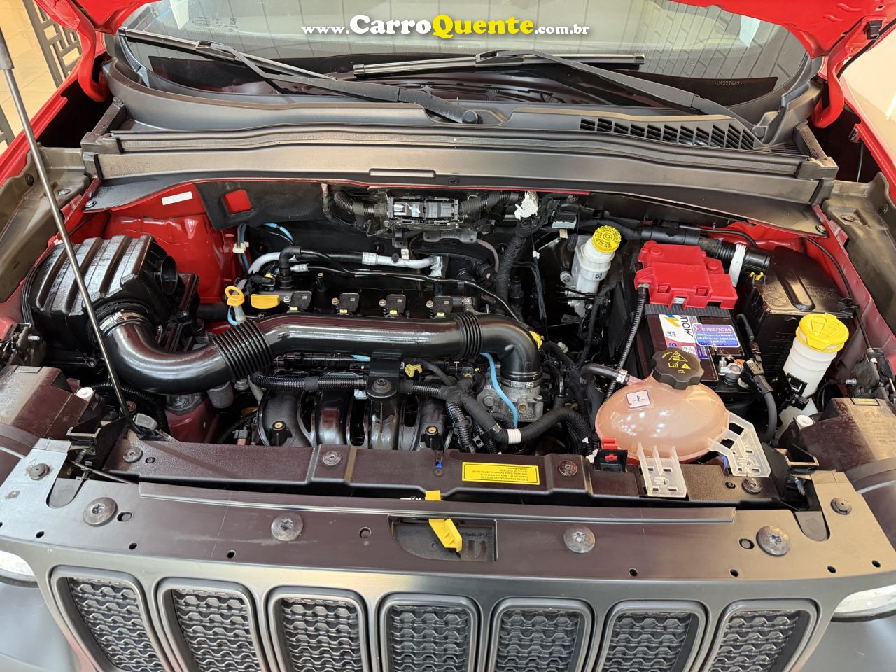 JEEP   RENEGADE1.8 4X2 FLEX 16V AUT.   VERMELHO 2020 1.8 FLEX - Loja