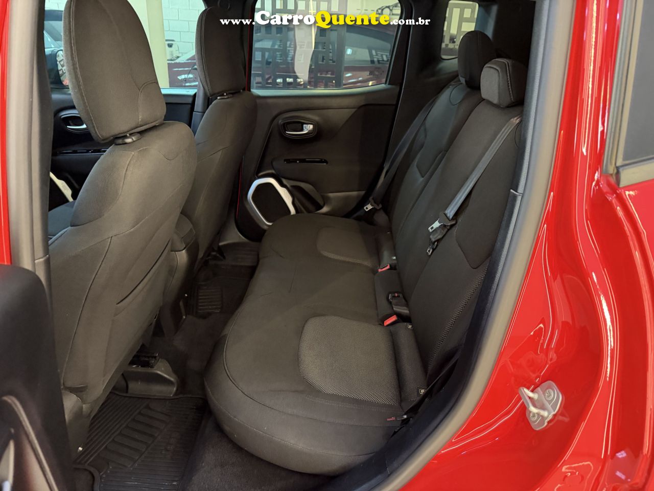 JEEP   RENEGADE1.8 4X2 FLEX 16V AUT.   VERMELHO 2020 1.8 FLEX - Loja