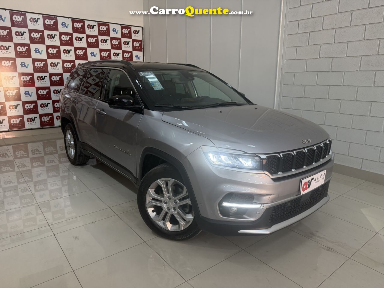 JEEP   COMMANDER LONGITUDE T270 1.3 TB FLEX AUT   PRATA 2025 1.3 FLEX - Loja
