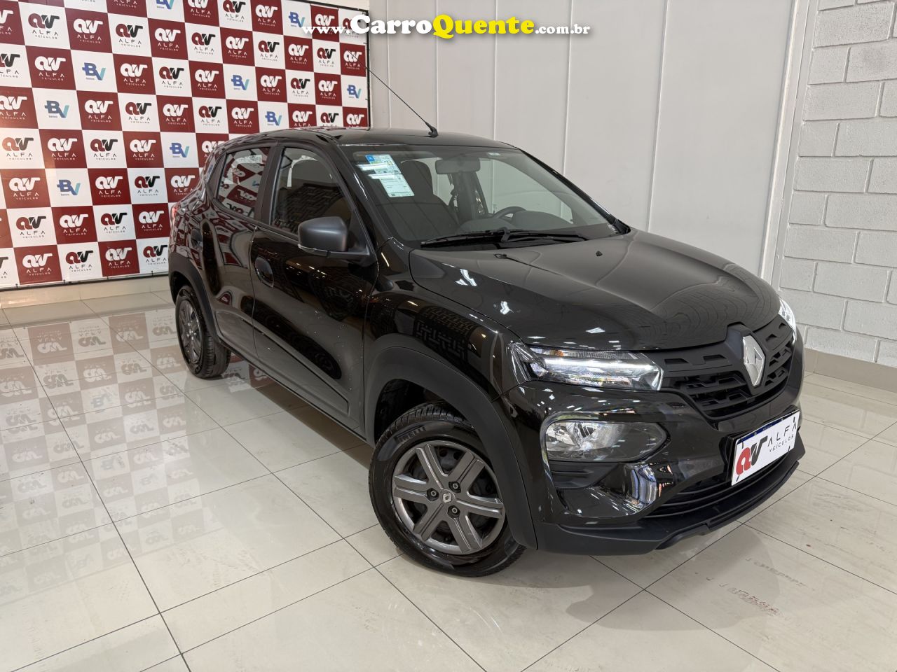 RENAULT   KWID ZEN 1.0 FLEX 12V 5P MEC.   PRETO 2025 1.0 FLEX - Loja