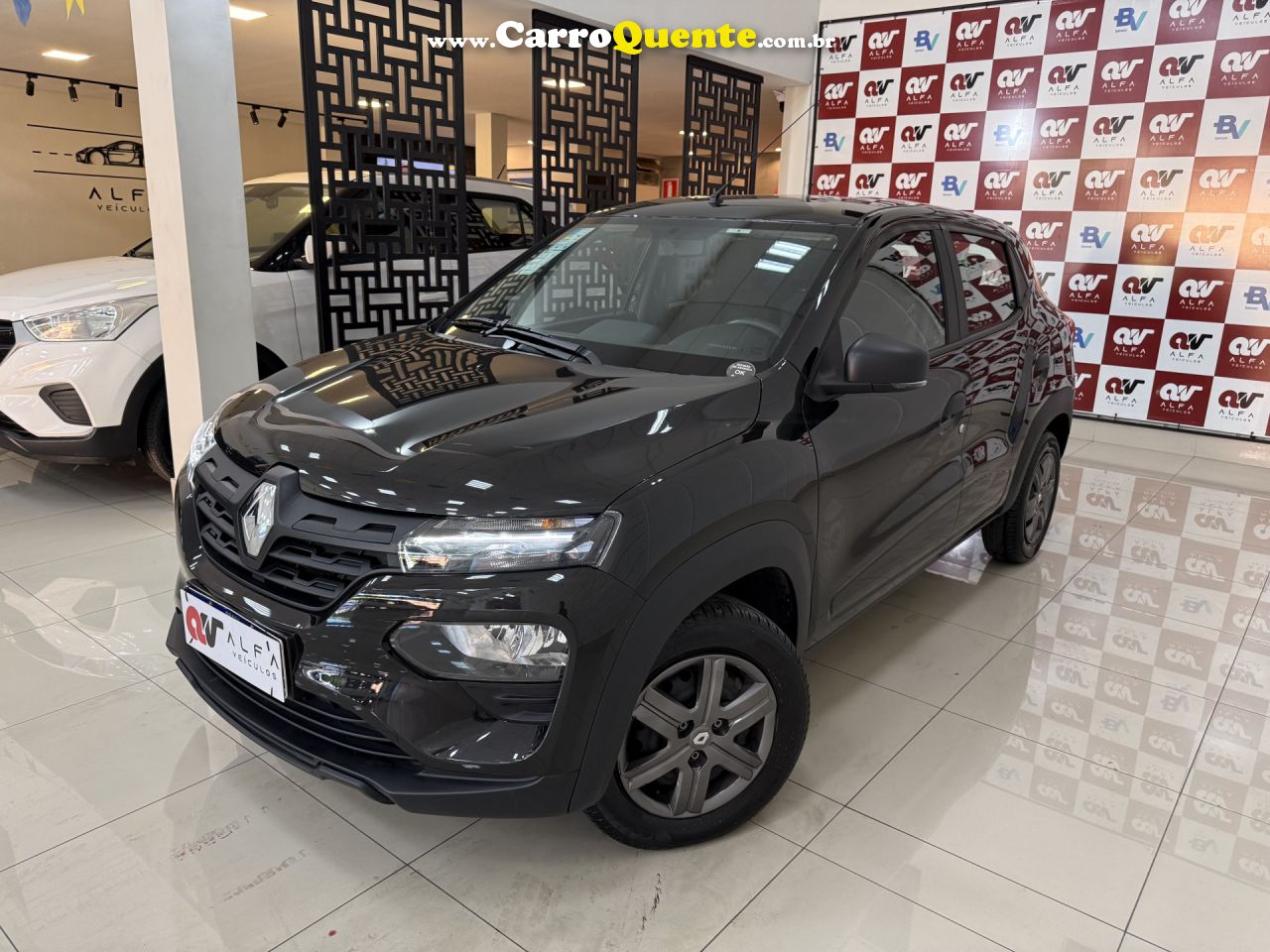 RENAULT   KWID ZEN 1.0 FLEX 12V 5P MEC.   PRETO 2025 1.0 FLEX - Loja