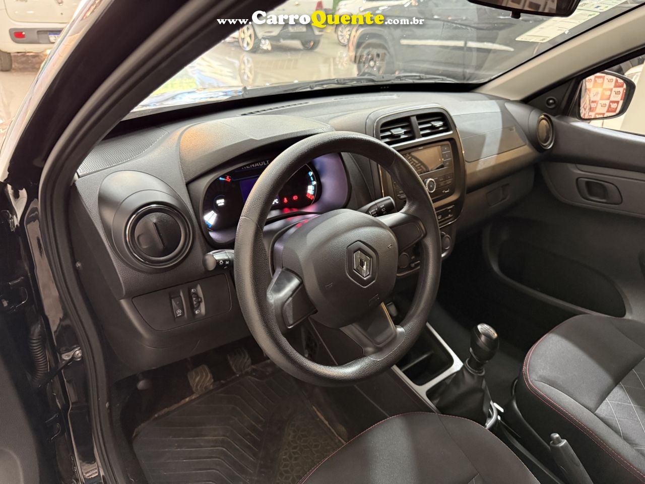 RENAULT   KWID ZEN 1.0 FLEX 12V 5P MEC.   PRETO 2025 1.0 FLEX - Loja