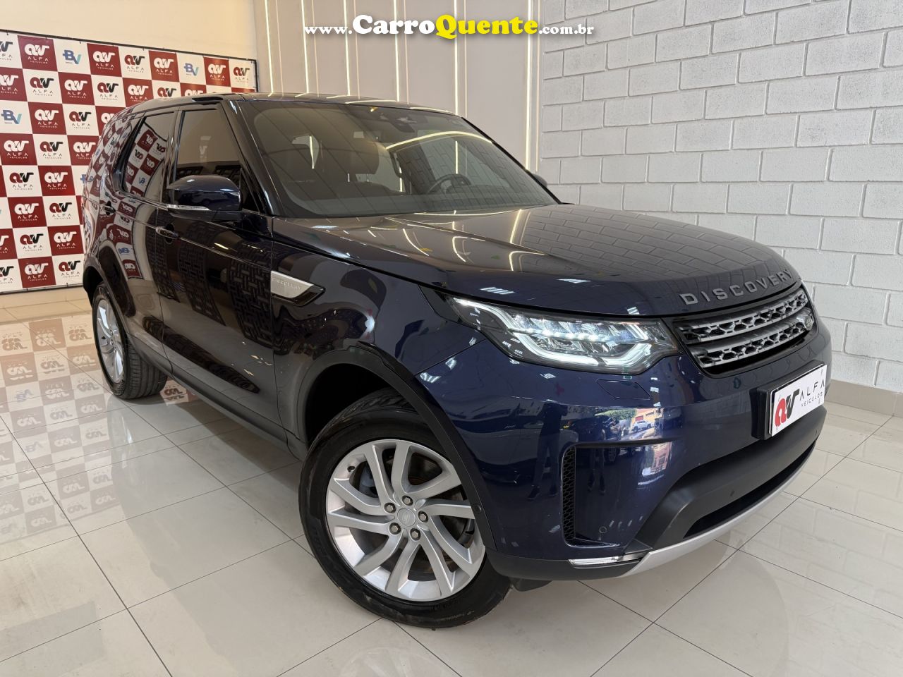 LAND ROVER   DISCOVERY HSE 3.0 V6 4X4 TD6 DIESEL AUT.   AZUL 2019 3.0 DIESEL - Loja