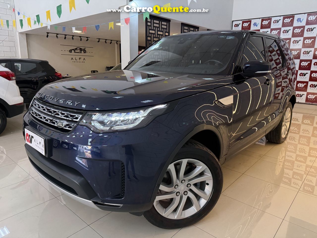 LAND ROVER   DISCOVERY HSE 3.0 V6 4X4 TD6 DIESEL AUT.   AZUL 2019 3.0 DIESEL - Loja