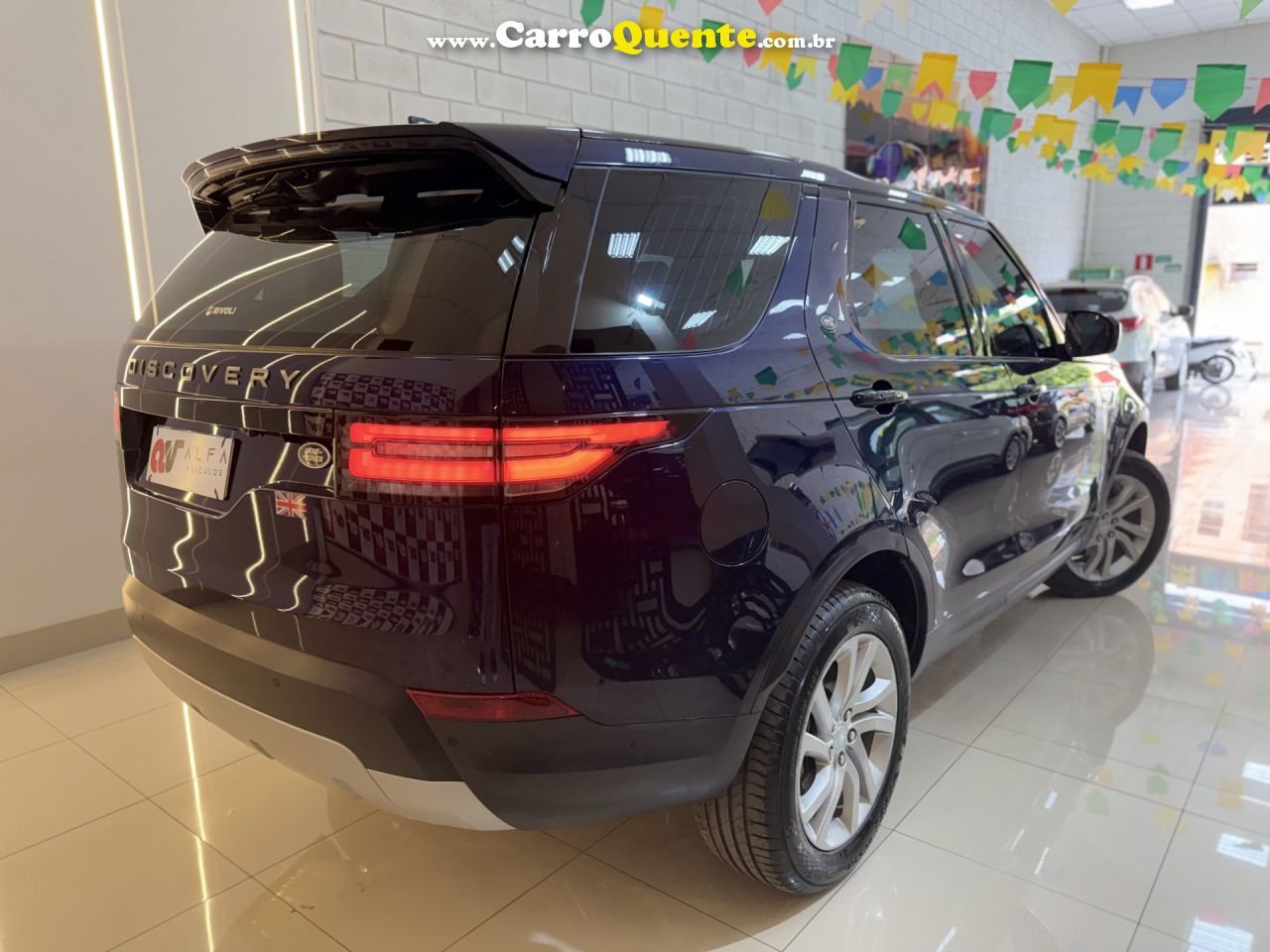 LAND ROVER   DISCOVERY HSE 3.0 V6 4X4 TD6 DIESEL AUT.   AZUL 2019 3.0 DIESEL - Loja