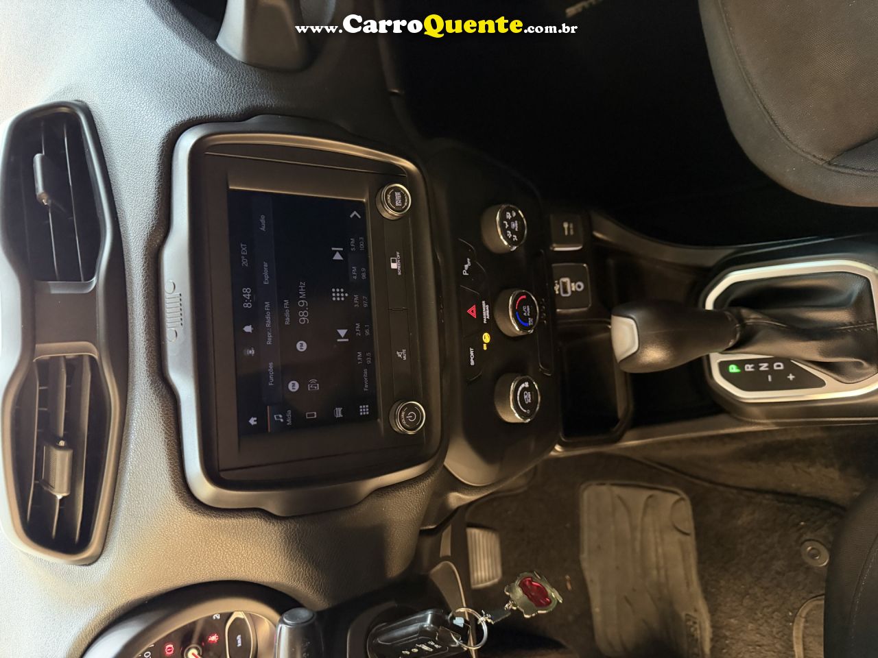 JEEP   RENEGADE SPORT 1.8 4X2 FLEX 16V AUT.   CINZA 2021 1.8 FLEX - Loja