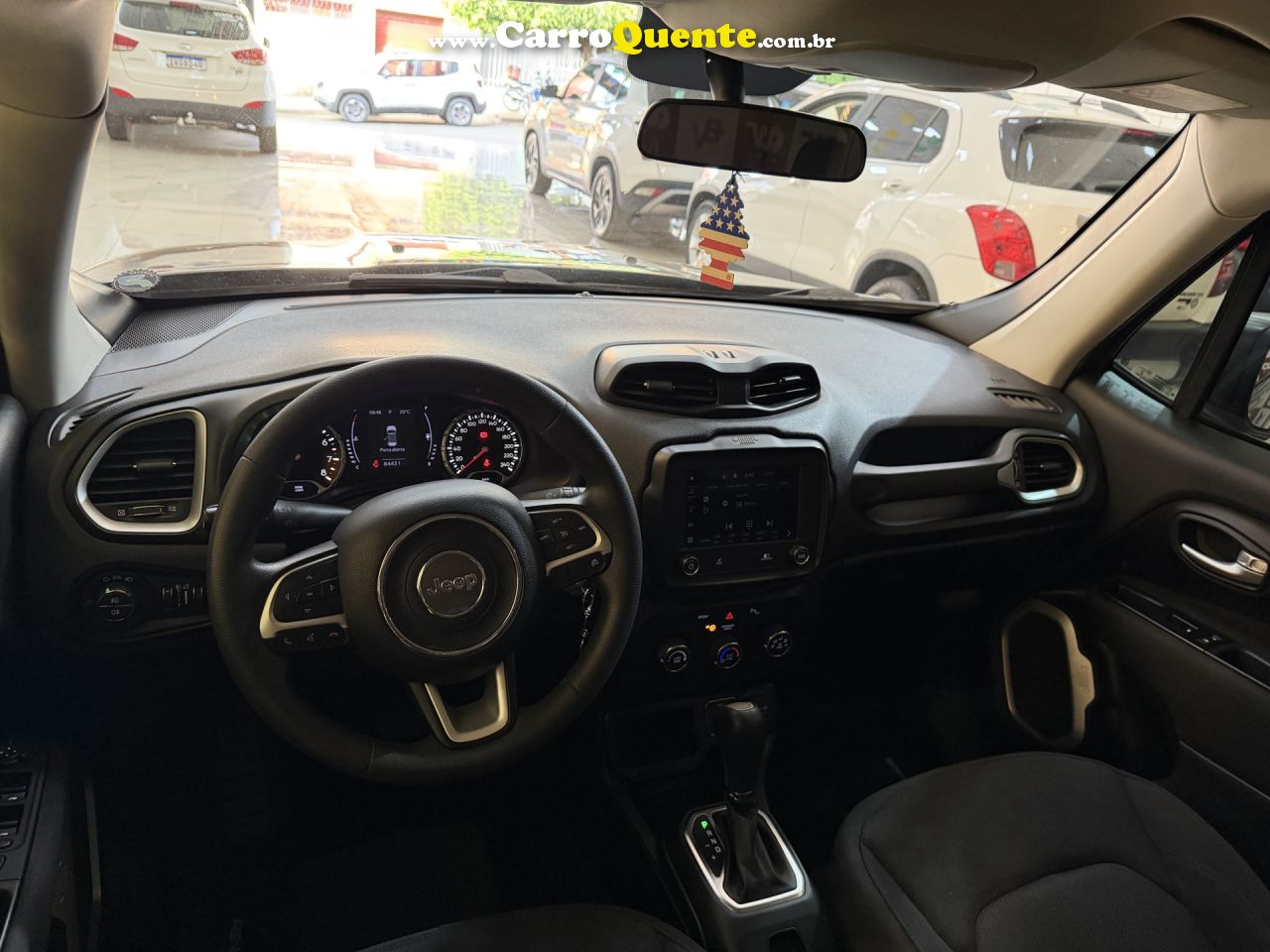 JEEP   RENEGADE SPORT 1.8 4X2 FLEX 16V AUT.   CINZA 2021 1.8 FLEX - Loja
