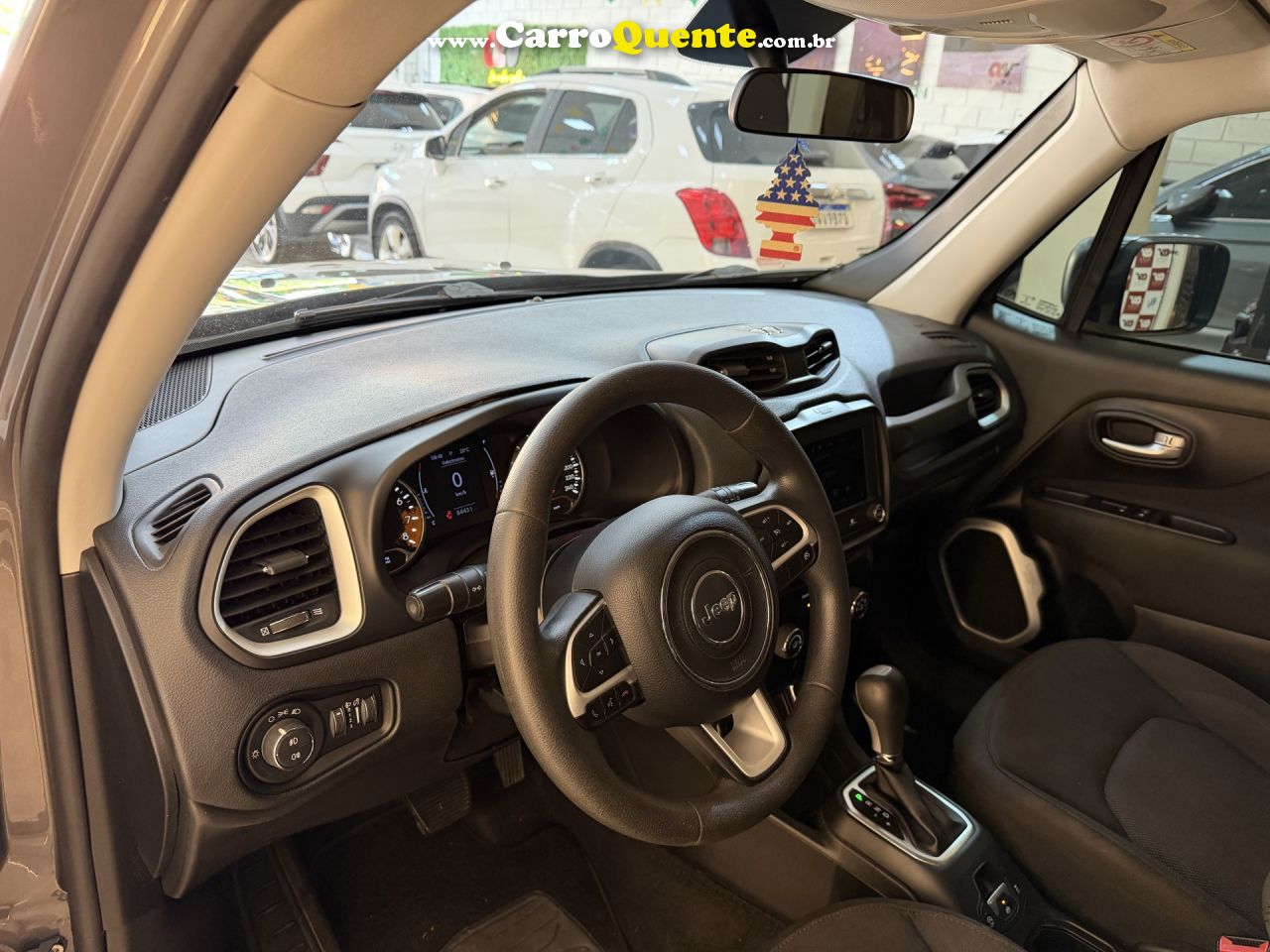 JEEP   RENEGADE SPORT 1.8 4X2 FLEX 16V AUT.   CINZA 2021 1.8 FLEX - Loja