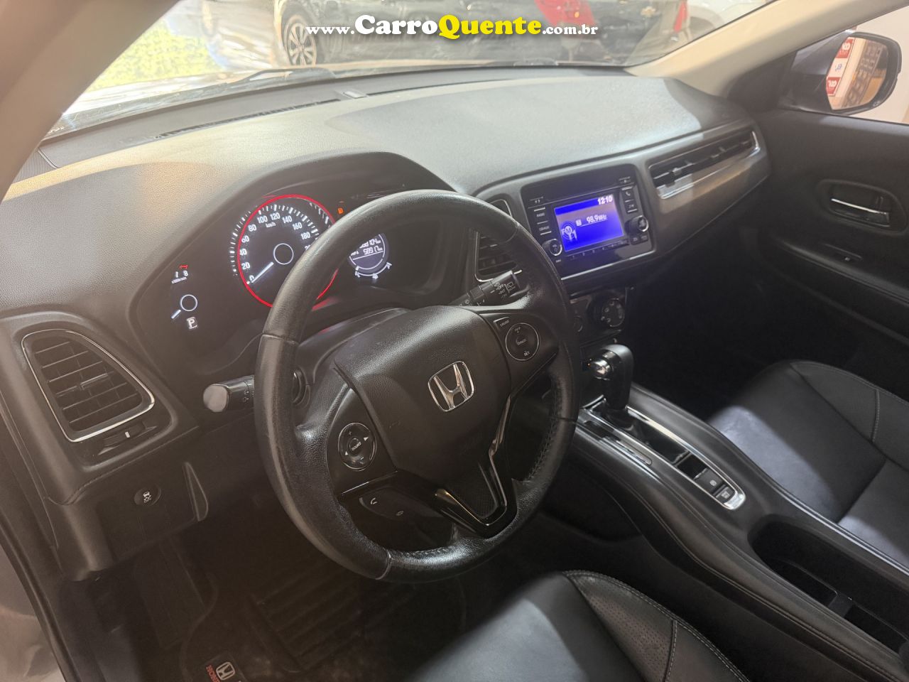 HONDA   HR-V EX 1.8 FLEXONE 16V 5P AUT.   CINZA 2016 1.8 GASOLINA - Loja