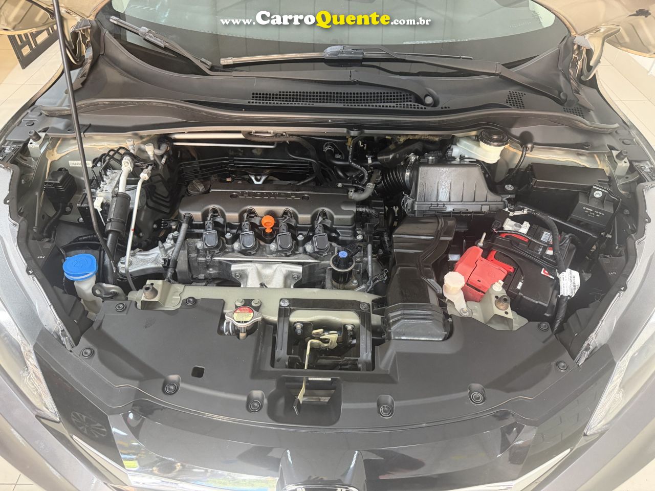 HONDA   HR-V EX 1.8 FLEXONE 16V 5P AUT.   CINZA 2016 1.8 GASOLINA - Loja