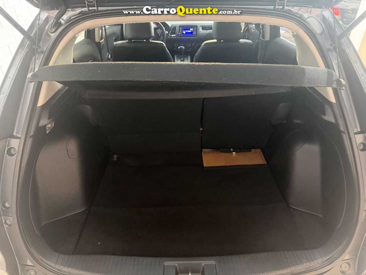 HONDA   HR-V EX 1.8 FLEXONE 16V 5P AUT.   CINZA 2016 1.8 GASOLINA - Loja