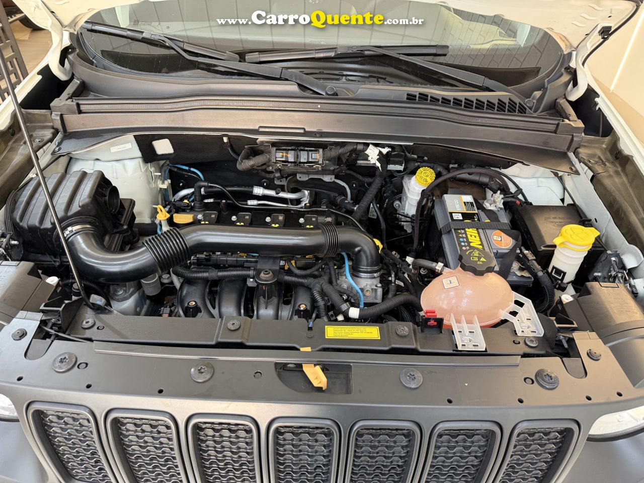 JEEP   RENEGADE1.8 4X2 FLEX 16V AUT.   BRANCO 2021 1.8 FLEX - Loja