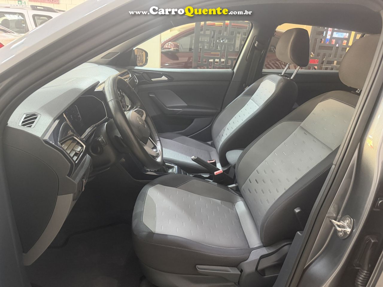 VOLKSWAGEN   T-CROSS COMFOR. 200 TSI 1.0 FLEX 5P AUT.   CINZA 2022 1.0 FLEX - Loja