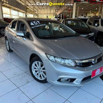 HONDA CIVIC 2.0 LXR 16V 2014