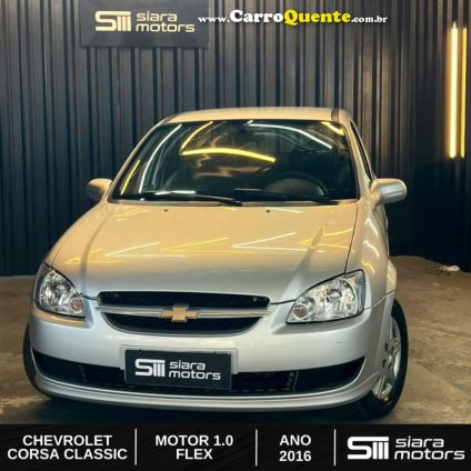 CHEVROLET   CLASSIC LIFELS 1.0 VHC FLEXP. 4P   CINZA 2016 1.0 FLEX