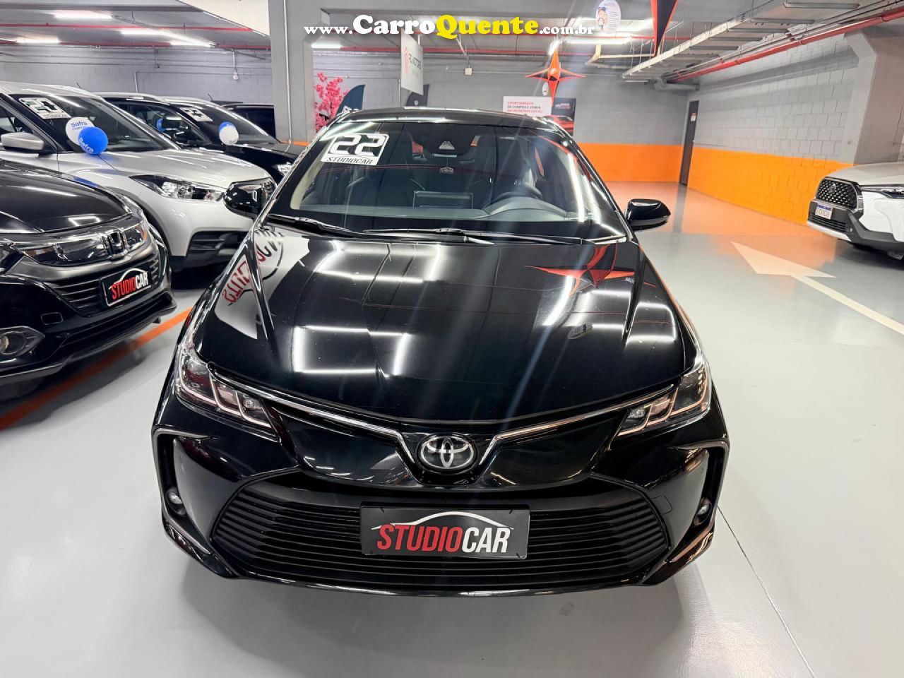 TOYOTA   COROLLA XEI 2.0 FLEX 16V AUT.   PRETO 2023 2.0 FLEX - Loja