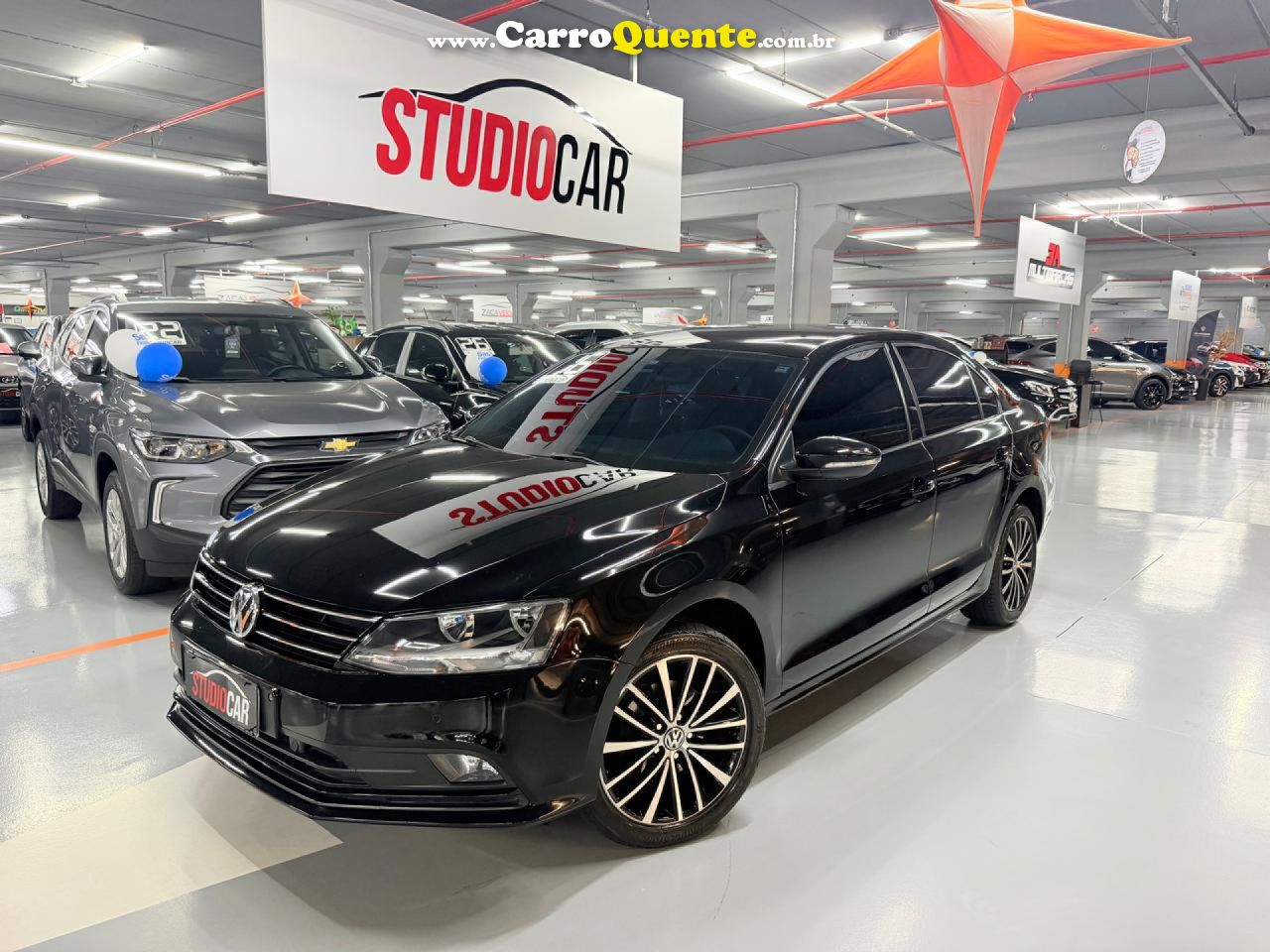 VOLKSWAGEN   JETTA COMFORTLINE 1.4 TSI 16V 4P AUT.   PRETO 2016 1.4 GASOLINA - Loja