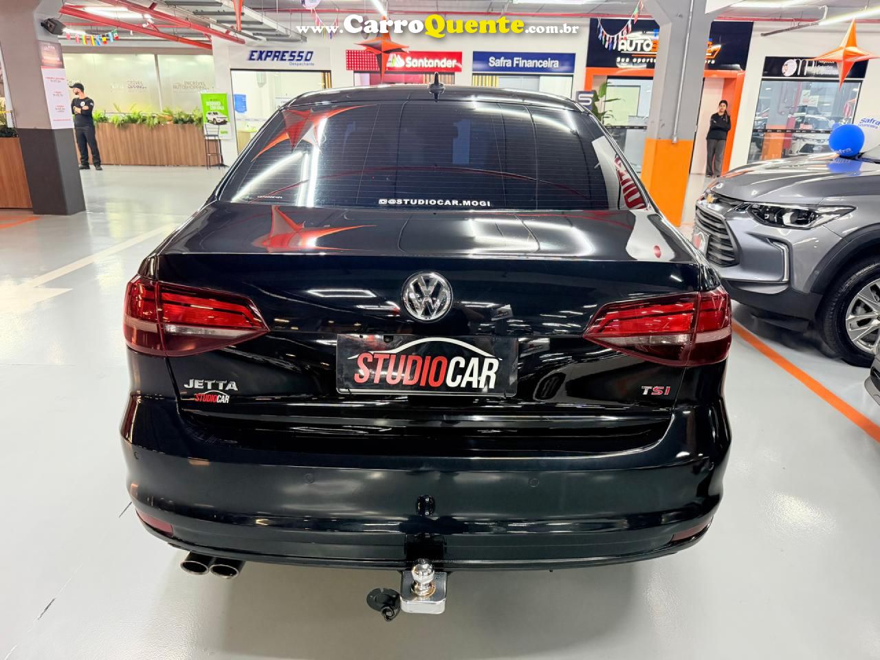 VOLKSWAGEN   JETTA COMFORTLINE 1.4 TSI 16V 4P AUT.   PRETO 2016 1.4 GASOLINA - Loja