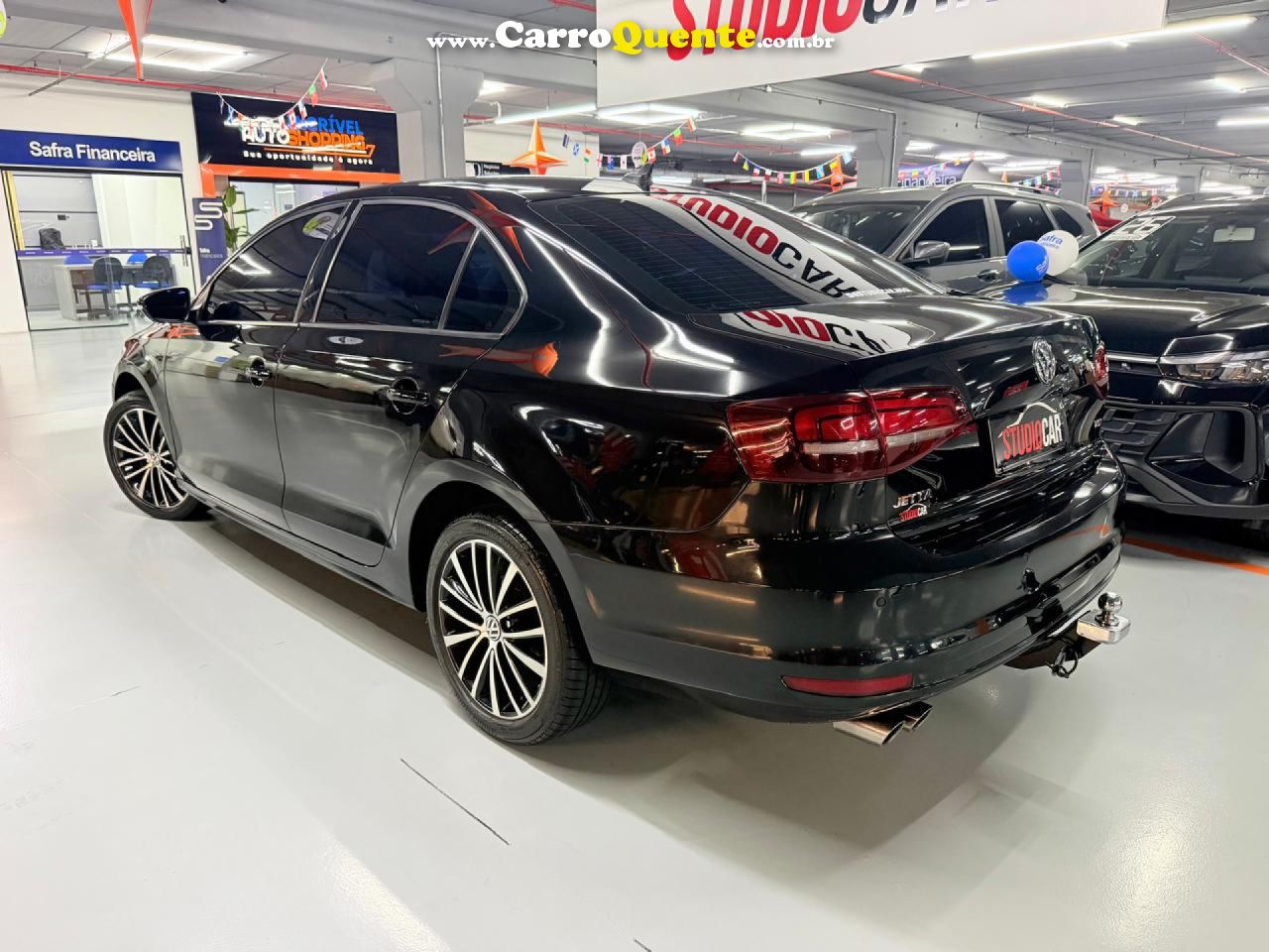 VOLKSWAGEN   JETTA COMFORTLINE 1.4 TSI 16V 4P AUT.   PRETO 2016 1.4 GASOLINA - Loja