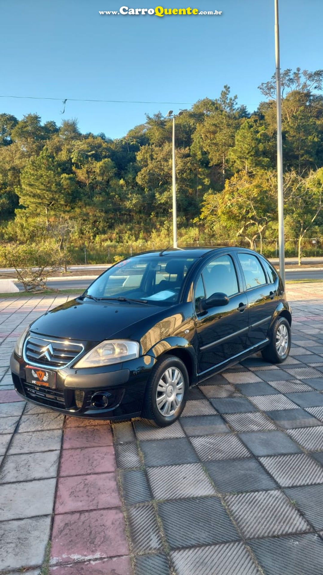 CITROËN   C3 GLX 1.4 GLX SONORA 1.4 FLEX 8V 5P   PRETO 2009 1.4 FLEX - Loja