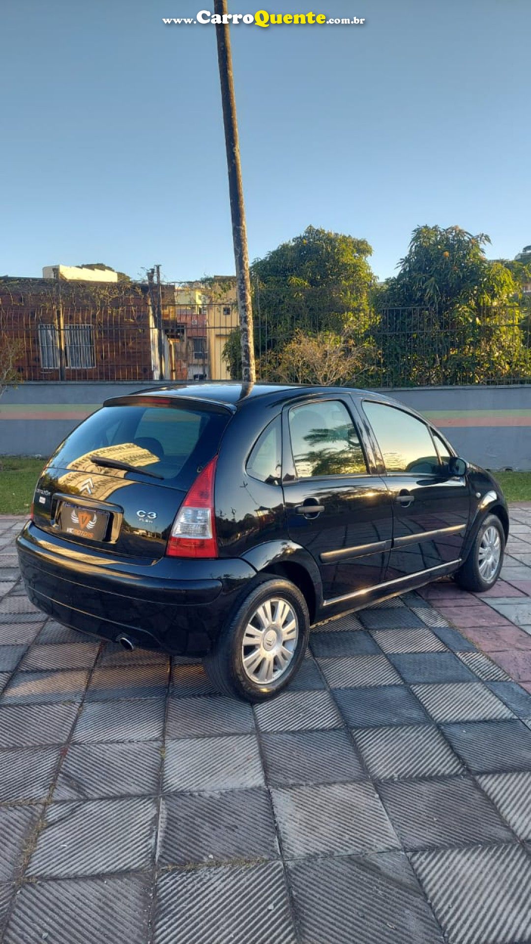 CITROËN   C3 GLX 1.4 GLX SONORA 1.4 FLEX 8V 5P   PRETO 2009 1.4 FLEX - Loja