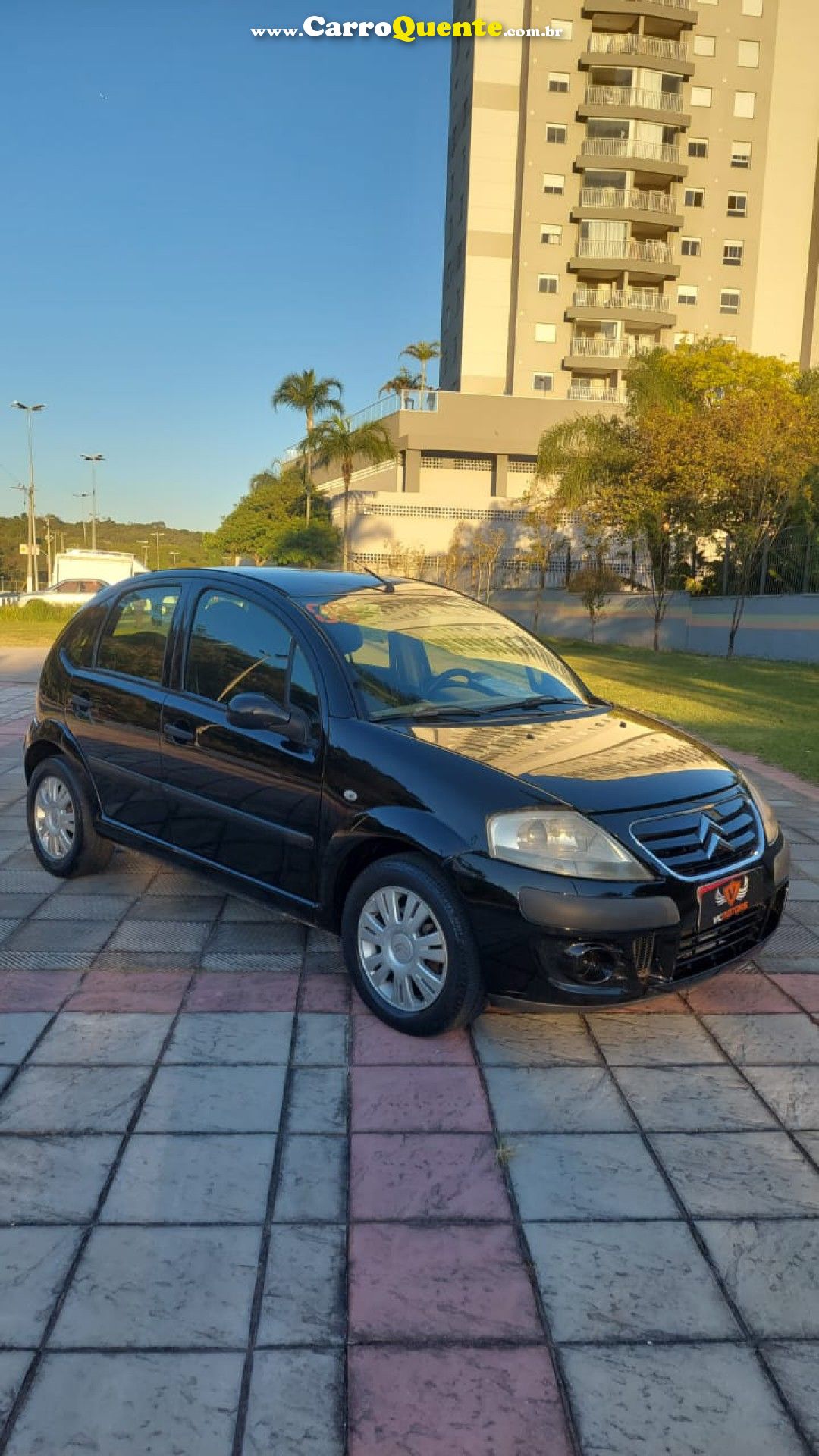 CITROËN   C3 GLX 1.4 GLX SONORA 1.4 FLEX 8V 5P   PRETO 2009 1.4 FLEX - Loja