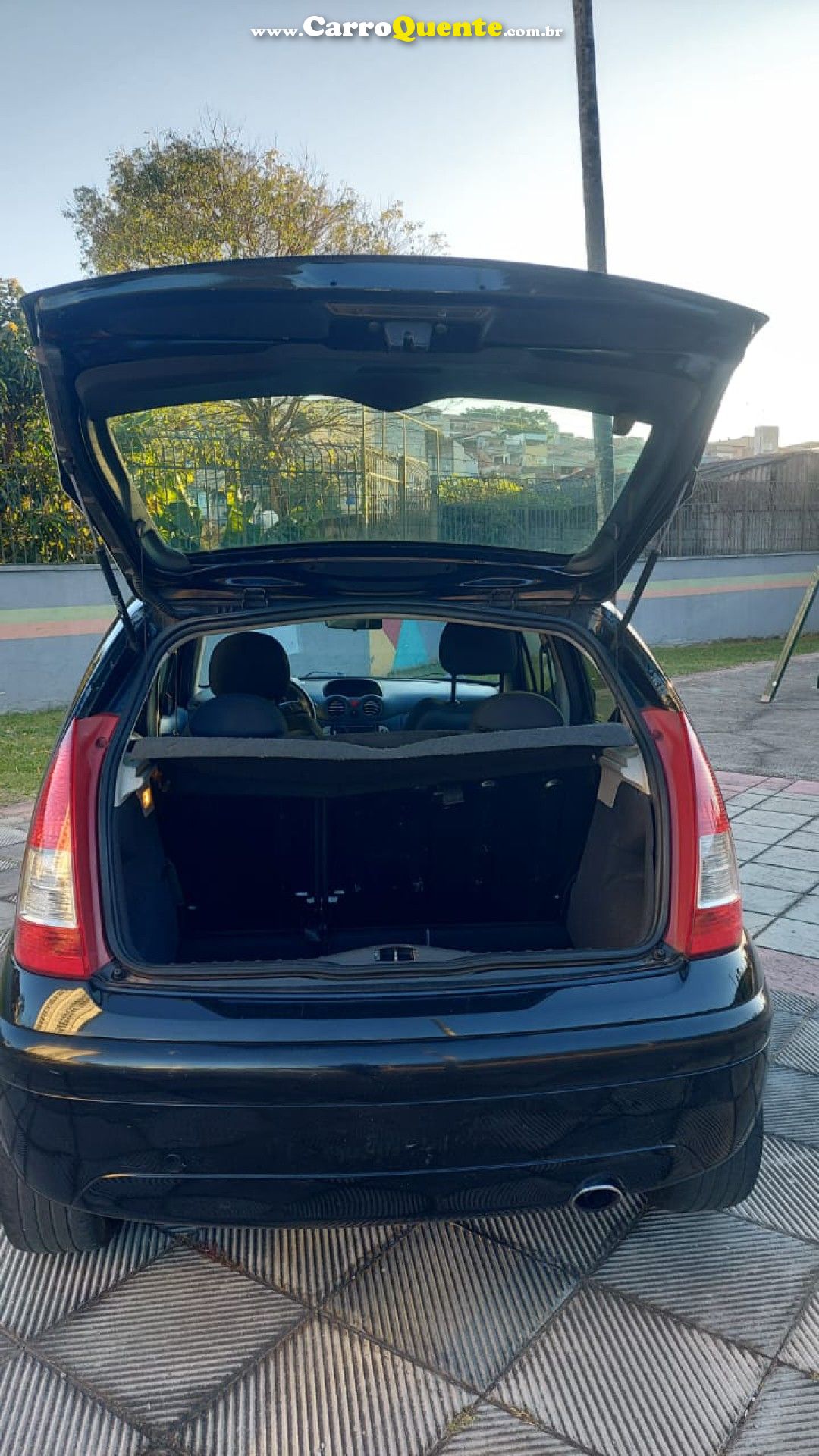 CITROËN   C3 GLX 1.4 GLX SONORA 1.4 FLEX 8V 5P   PRETO 2009 1.4 FLEX - Loja