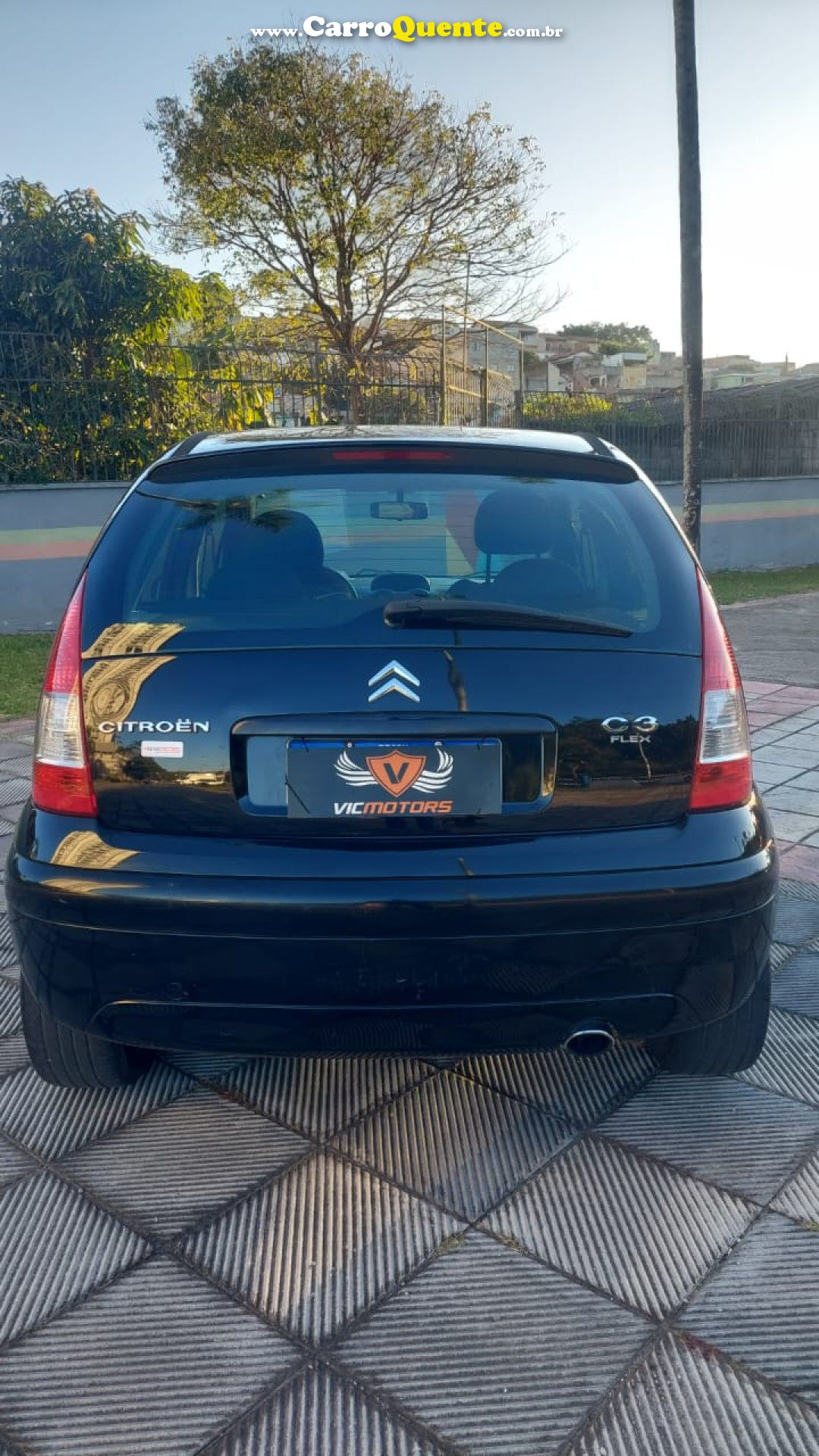 CITROËN   C3 GLX 1.4 GLX SONORA 1.4 FLEX 8V 5P   PRETO 2009 1.4 FLEX - Loja