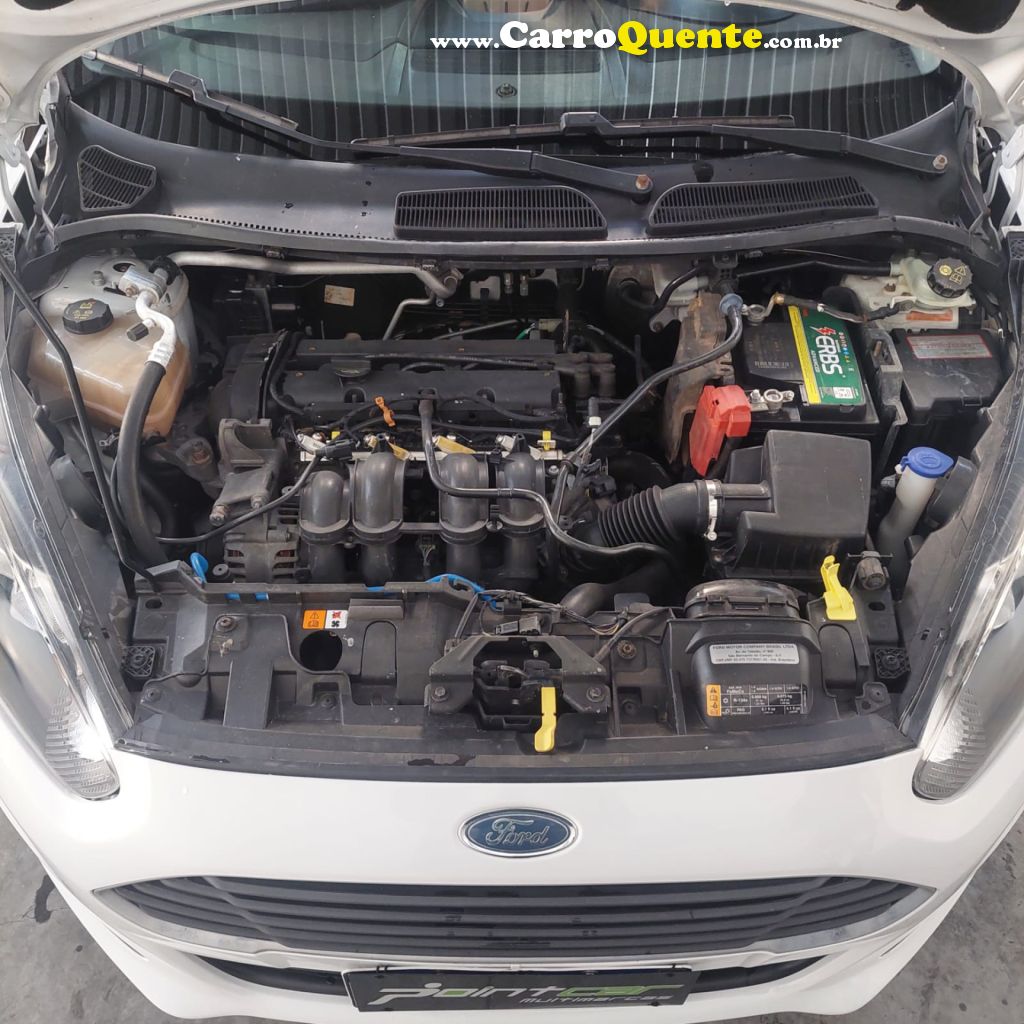 FORD   FIESTA 1.5 16V FLEX MEC. 5P   BRANCO 2016 1.5 FLEX - Loja