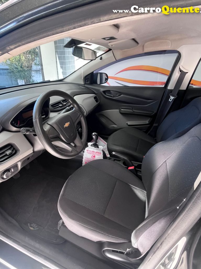 CHEVROLET   ONIX HATCH JOY 1.0 8V FLEX 5P MEC.   CINZA 2017 1.0 FLEX - Loja