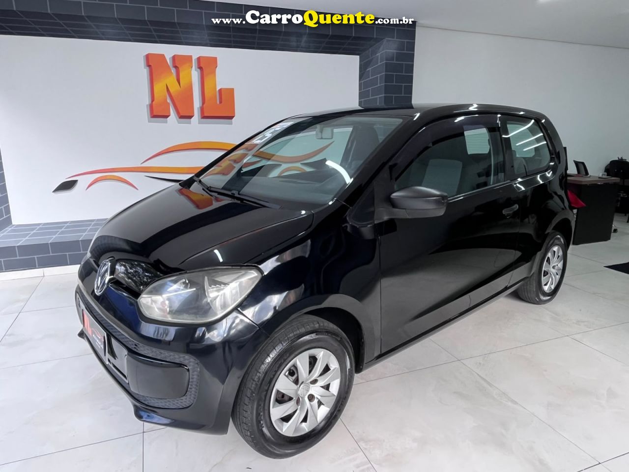 VOLKSWAGEN   UP! TAKE 1.0 T. FLEX 12V 3P   PRETO 2015 1.0 FLEX - Loja