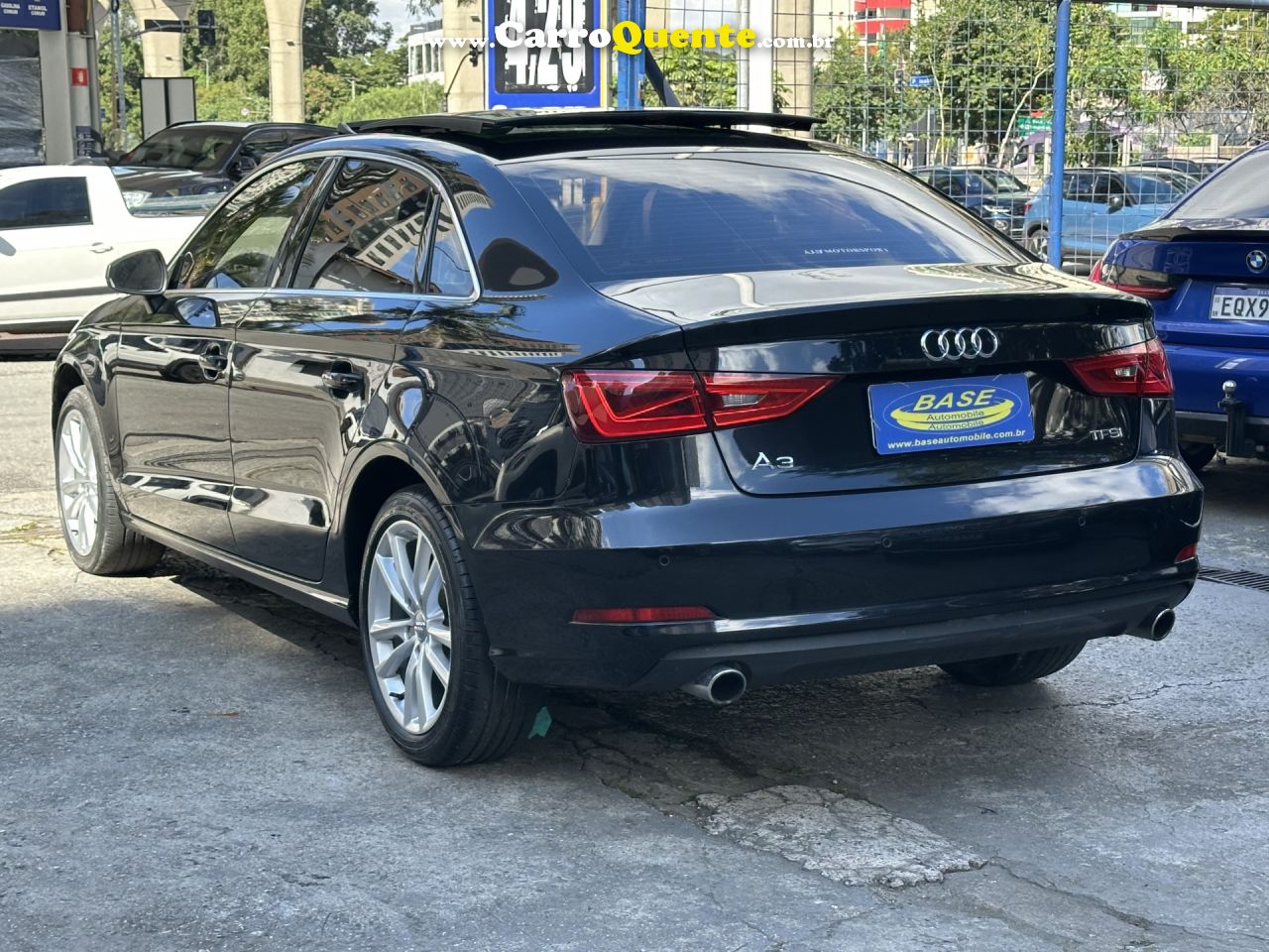 AUDI   A3 SED. AMBITION 2.0 TSFI 220CV S-TRONIC   PRETO 2016 2.0 GASOLINA - Loja