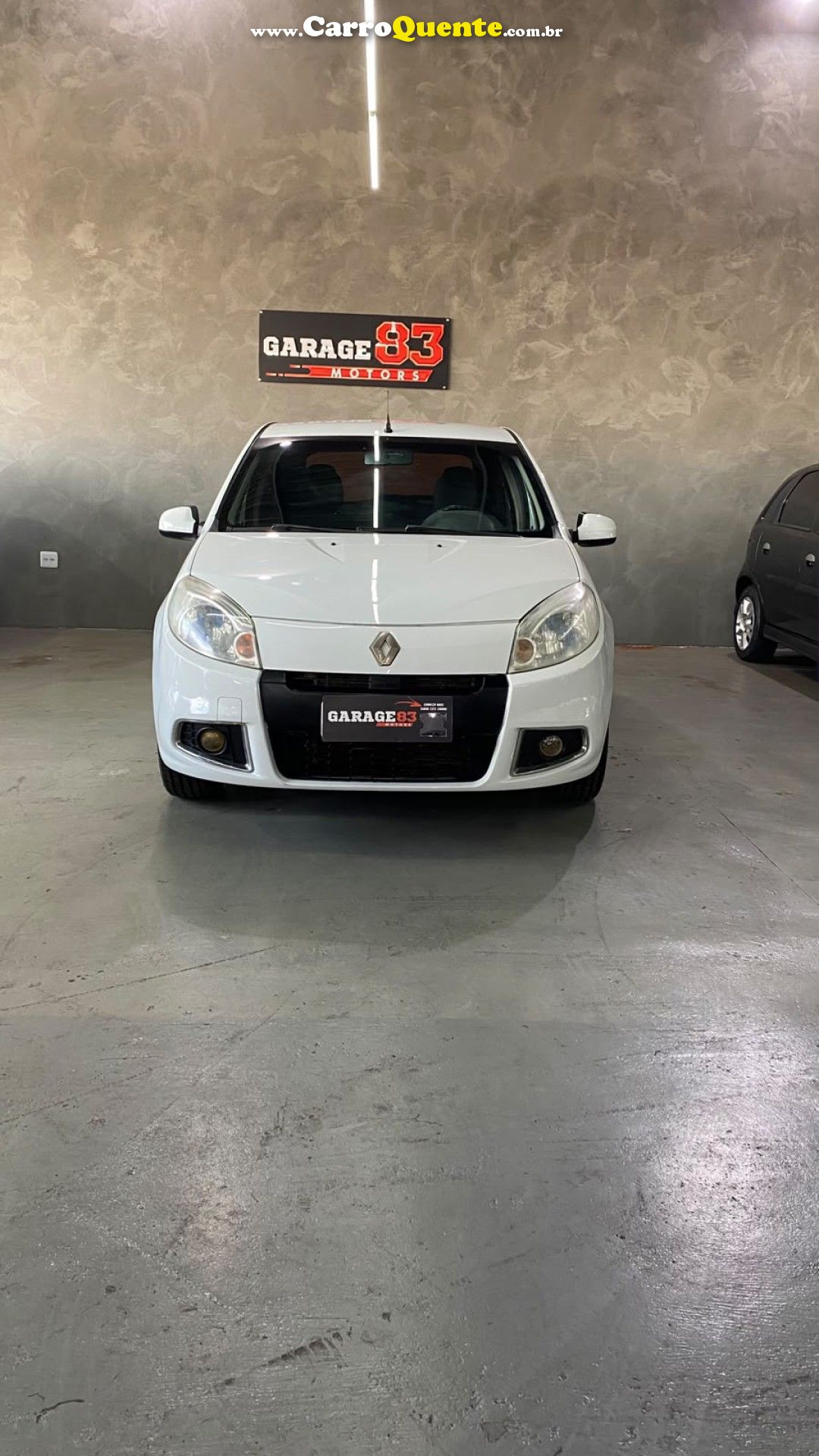 RENAULT   SANDERO PRIVILÈGE HI-FLEX 1.6 8V 5P   BRANCO 2012 1.6 FLEX - Loja