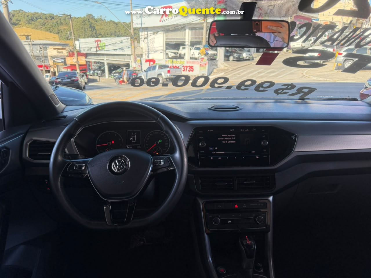 VOLKSWAGEN   T-CROSS COMFORTLINE 1.0 TSI FLEX 5P AUT.   PRATA 2020 1.0 FLEX - Loja