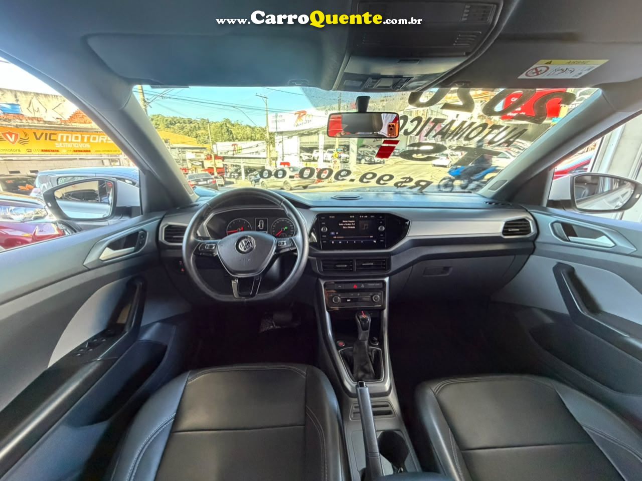 VOLKSWAGEN   T-CROSS COMFORTLINE 1.0 TSI FLEX 5P AUT.   PRATA 2020 1.0 FLEX - Loja