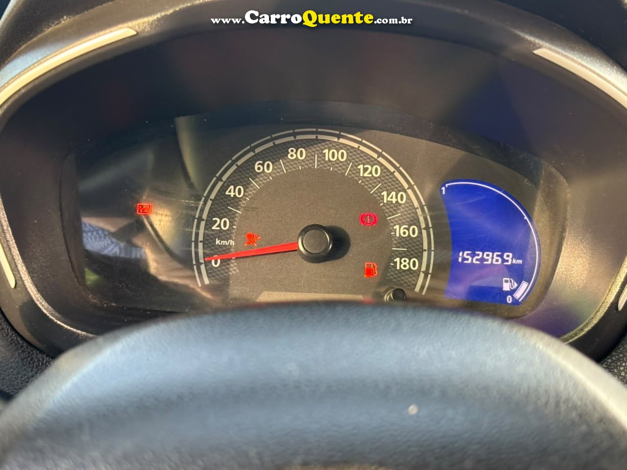RENAULT   KWID ZEN 1.0 FLEX 12V 5P MEC.   BRANCO 2018 1.0 FLEX - Loja