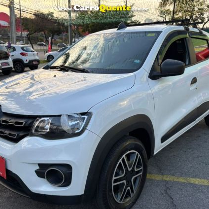RENAULT   KWID ZEN 1.0 FLEX 12V 5P MEC.   BRANCO 2018 1.0 FLEX