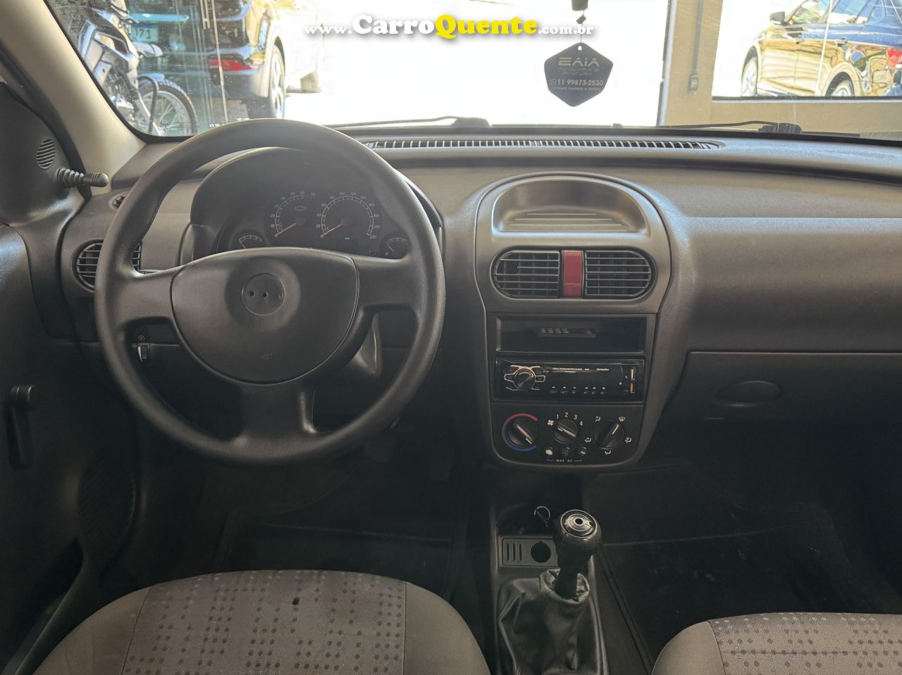 CHEVROLET   CORSA SED. MAXX 1.4 8V ECONOFLEX 4P   BRANCO 2008 1.4 GASOLINA - Loja