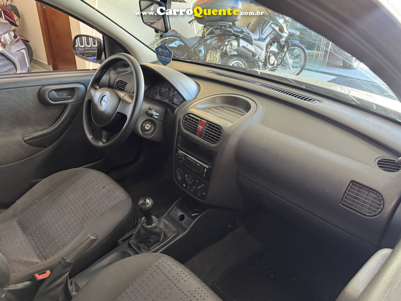 CHEVROLET   CORSA SED. MAXX 1.4 8V ECONOFLEX 4P   BRANCO 2008 1.4 GASOLINA - Loja
