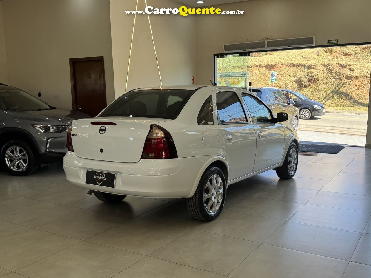 CHEVROLET   CORSA SED. MAXX 1.4 8V ECONOFLEX 4P   BRANCO 2008 1.4 GASOLINA - Loja