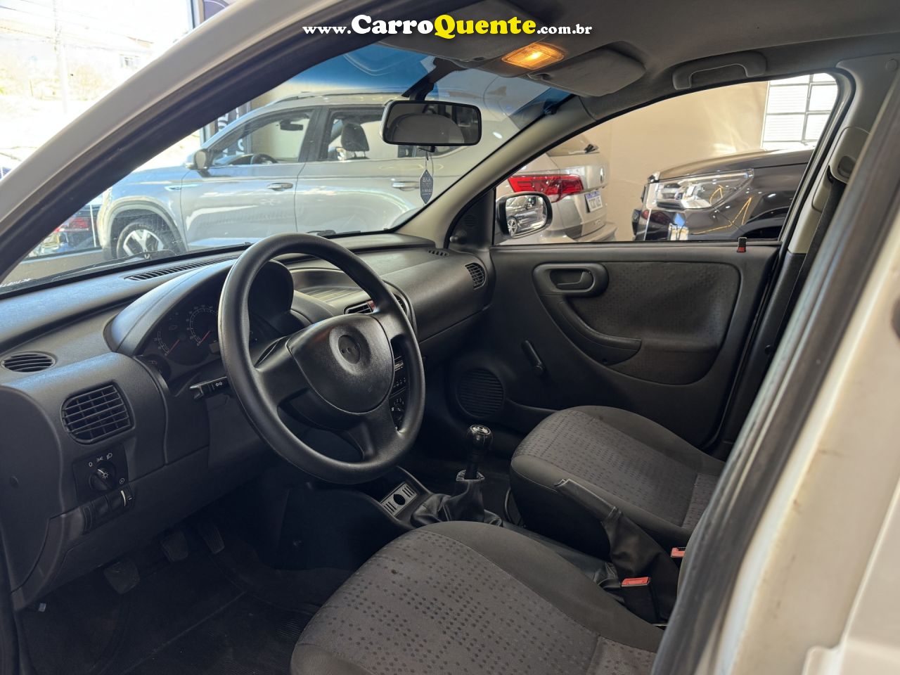 CHEVROLET   CORSA SED. MAXX 1.4 8V ECONOFLEX 4P   BRANCO 2008 1.4 GASOLINA - Loja