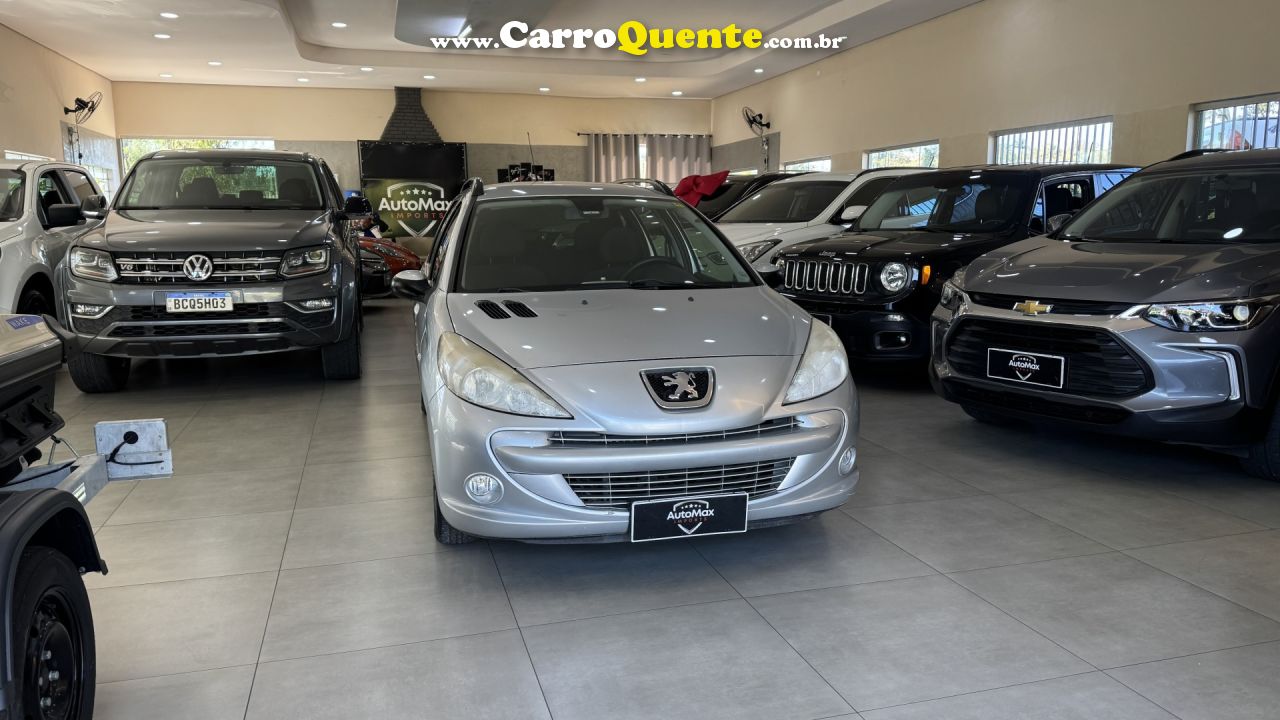 PEUGEOT   207 XR 1.4 FLEX 8V 5P   PRATA 2013 1.4 FLEX - Loja