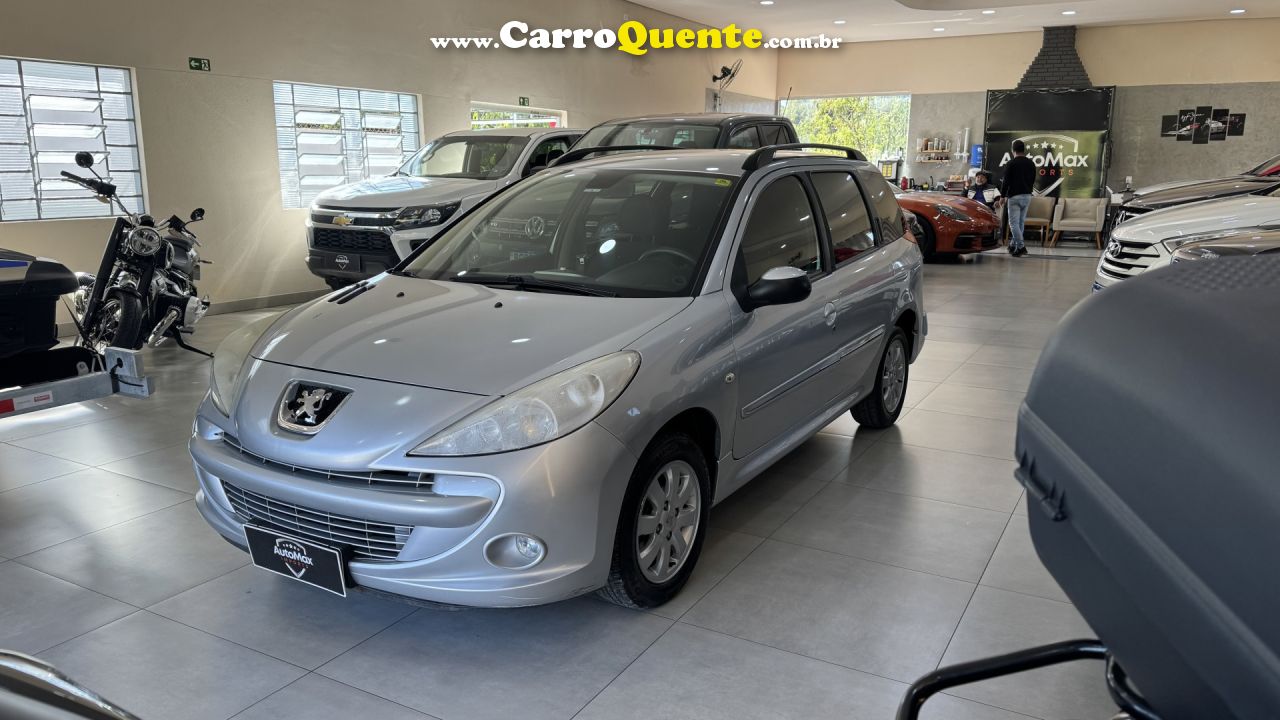 PEUGEOT   207 XR 1.4 FLEX 8V 5P   PRATA 2013 1.4 FLEX - Loja