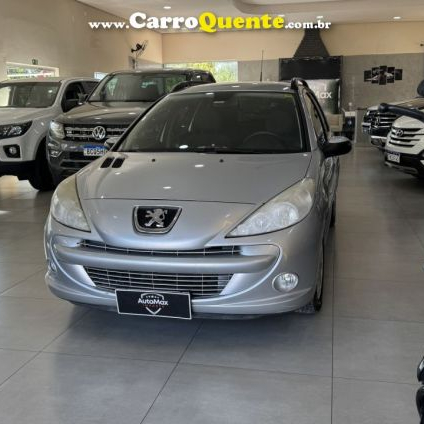 PEUGEOT   207 XR 1.4 FLEX 8V 5P   PRATA 2013 1.4 FLEX