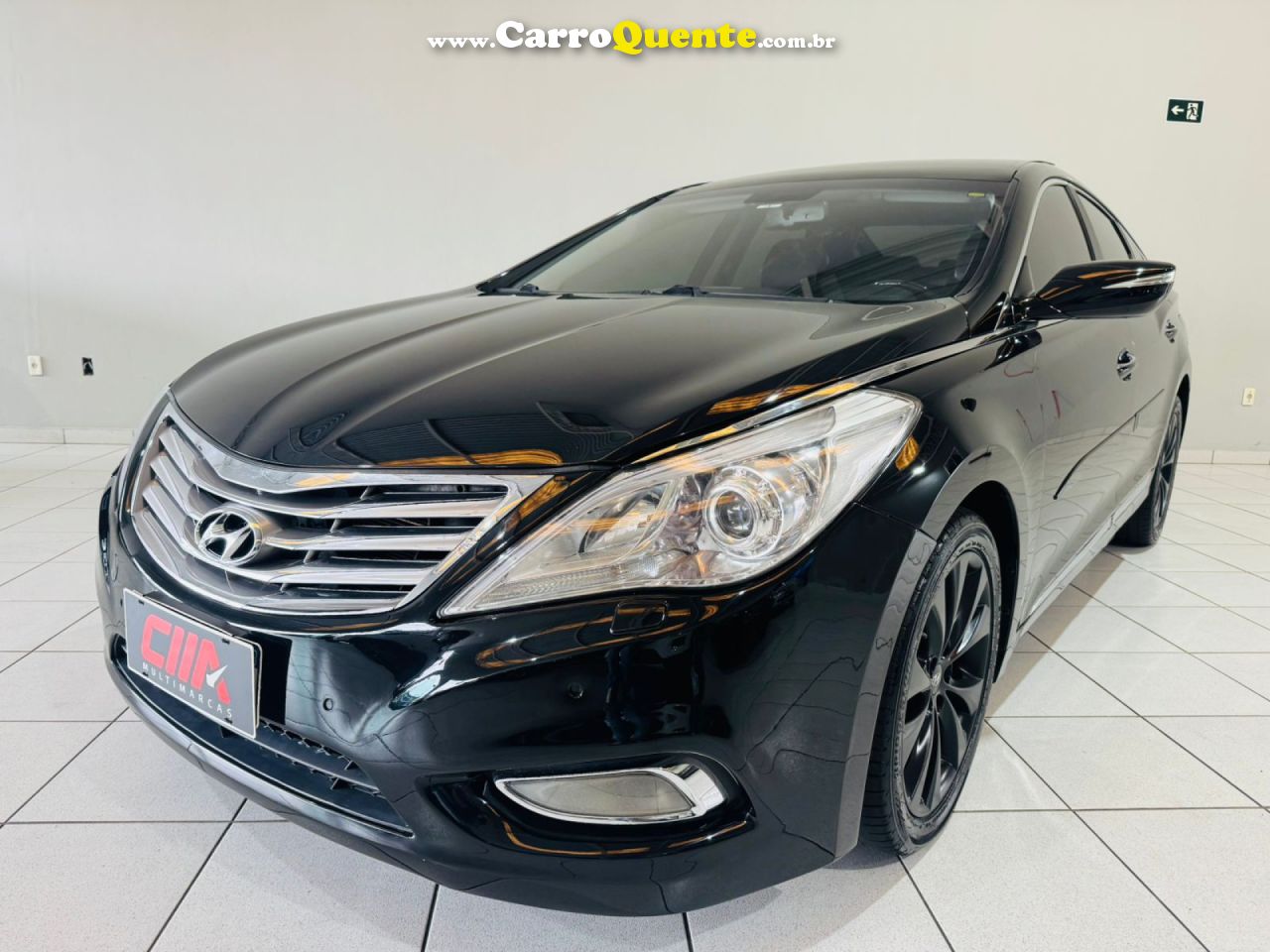 HYUNDAI   AZERA 3.0 V6 24V 4P AUT.   PRETO 2012 3.0 GASOLINA - Loja
